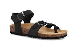 SANDALO INFRADITO 11A678 NABUK NERO